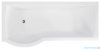 Besco Inspiro 150x70cm Wanna asymetryczna z parawanem lewa #WAI-150-PLE
